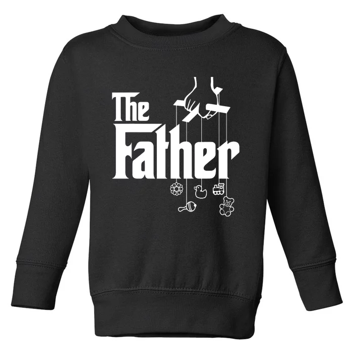 The Father New Daddy Expecting Baby Gift Toddler Sweatshirt