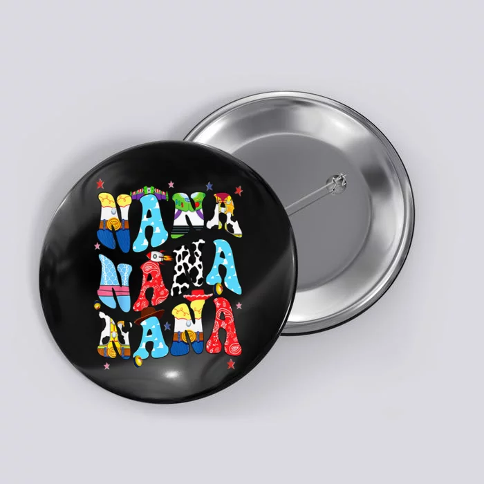 Toy Funny Nana Story Grandma Grandpa Mothers Day Fathers Day Button