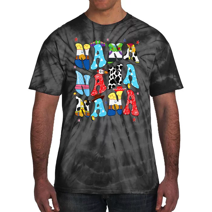 Toy Funny Nana Story Grandma Grandpa Mothers Day Fathers Day Tie-Dye T-Shirt