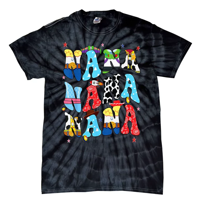 Toy Funny Nana Story Grandma Grandpa Mothers Day Fathers Day Tie-Dye T-Shirt