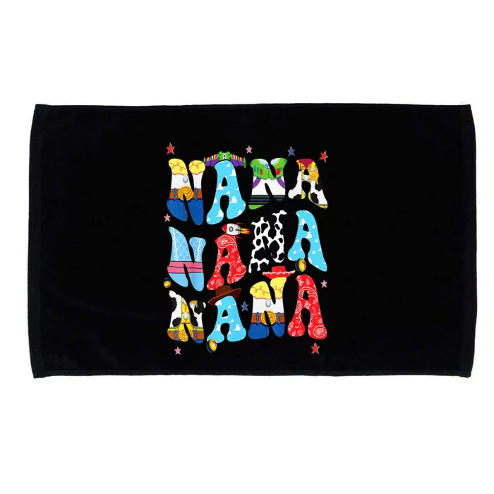 Toy Funny Nana Story Grandma Grandpa Mothers Day Fathers Day Microfiber Hand Towel