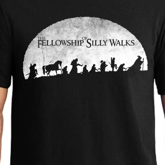 The Fellowship Of Silly Walks Pajama Set