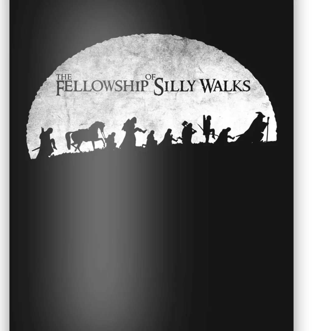 The Fellowship Of Silly Walks Poster