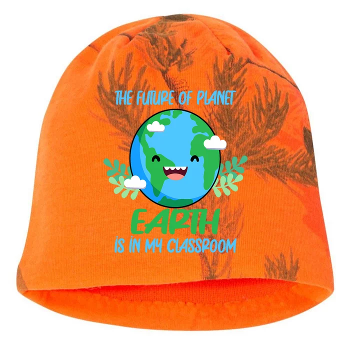 The Future Of Planet Earth Is In My Classroom Earth Day Kati - Camo Knit Beanie