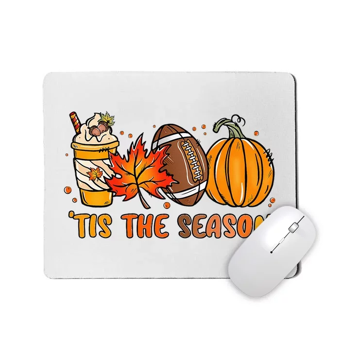 Turkey Football Outfit Adults Thanksgiving Mousepad