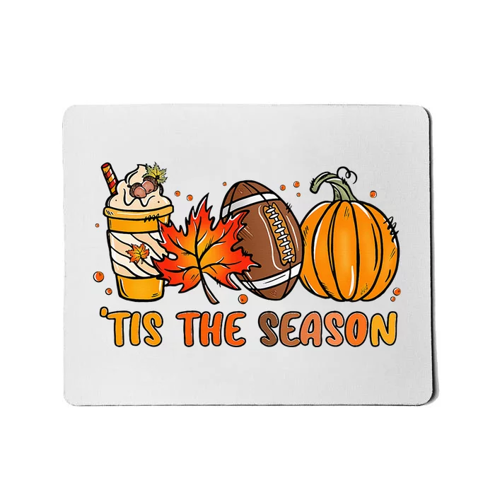 Turkey Football Outfit Adults Thanksgiving Mousepad