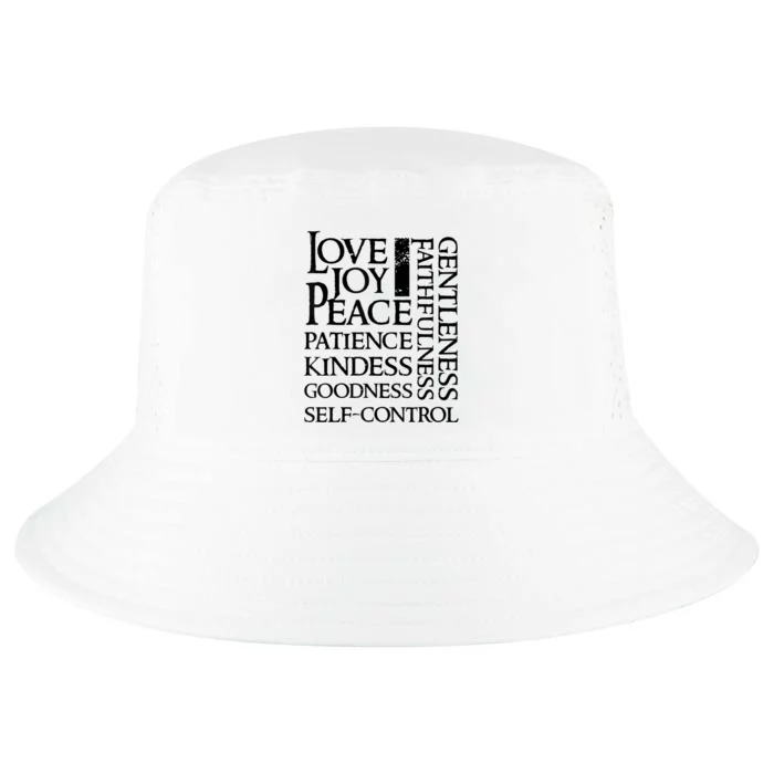 The Fruit Of The Spirit Christian Bible Verse Cool Comfort Performance Bucket Hat