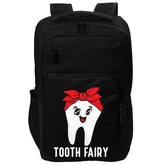 Tooth Fairy Oral Hygienist Dental Assistant Dentist Impact Tech Backpack