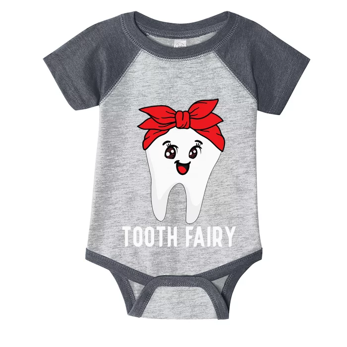 Tooth Fairy Oral Hygienist Dental Assistant Dentist Infant Baby Jersey Bodysuit