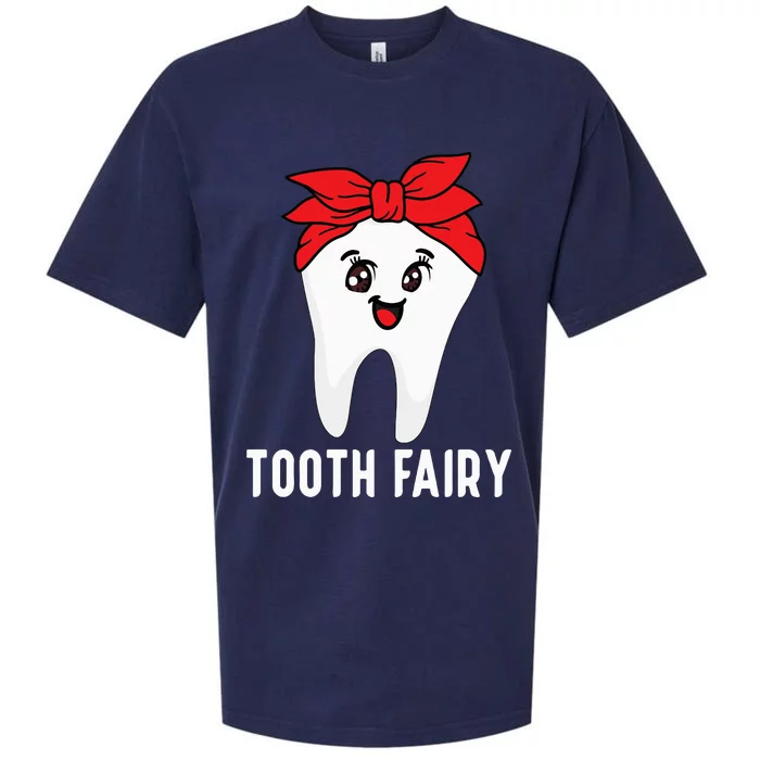 Tooth Fairy Oral Hygienist Dental Assistant Dentist Sueded Cloud Jersey T-Shirt