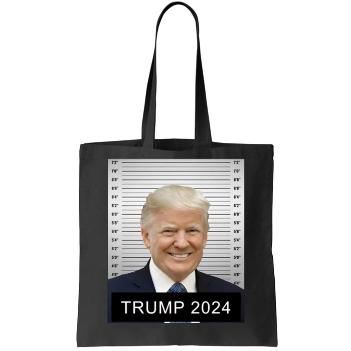 Trump For President 2024 Trump Mugshot Tote Bag