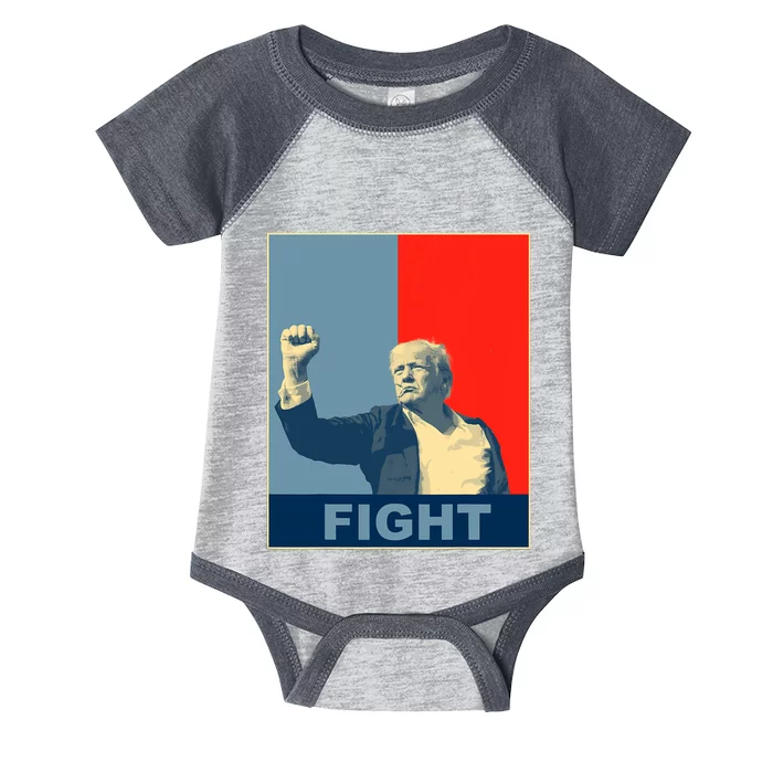 Trump Fight Pennsylvania 2024 Infant Baby Jersey Bodysuit