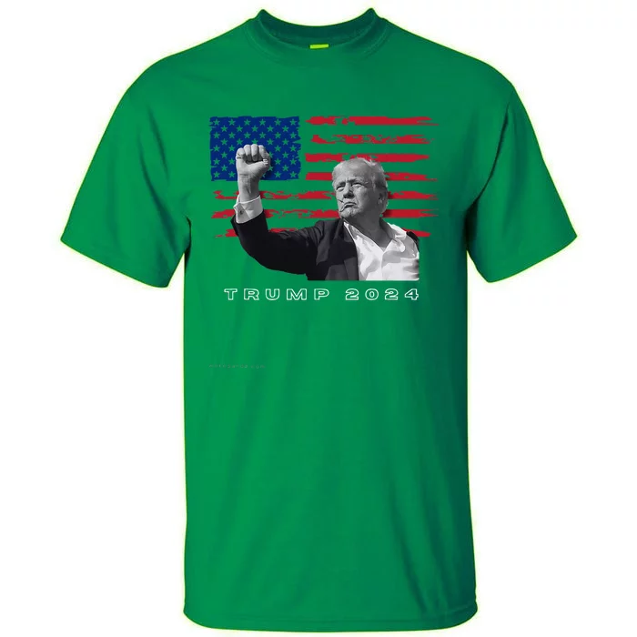 Trump For President 2024 Patriotic Triumph Maga Tall T-Shirt