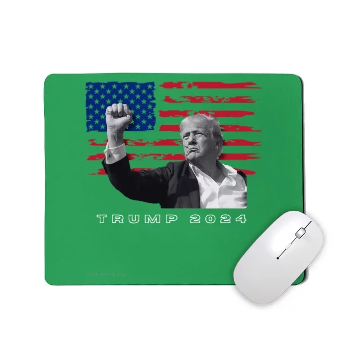 Trump For President 2024 Patriotic Triumph Maga Mousepad