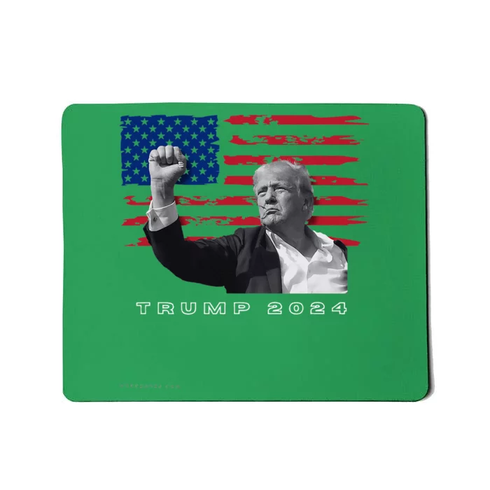 Trump For President 2024 Patriotic Triumph Maga Mousepad