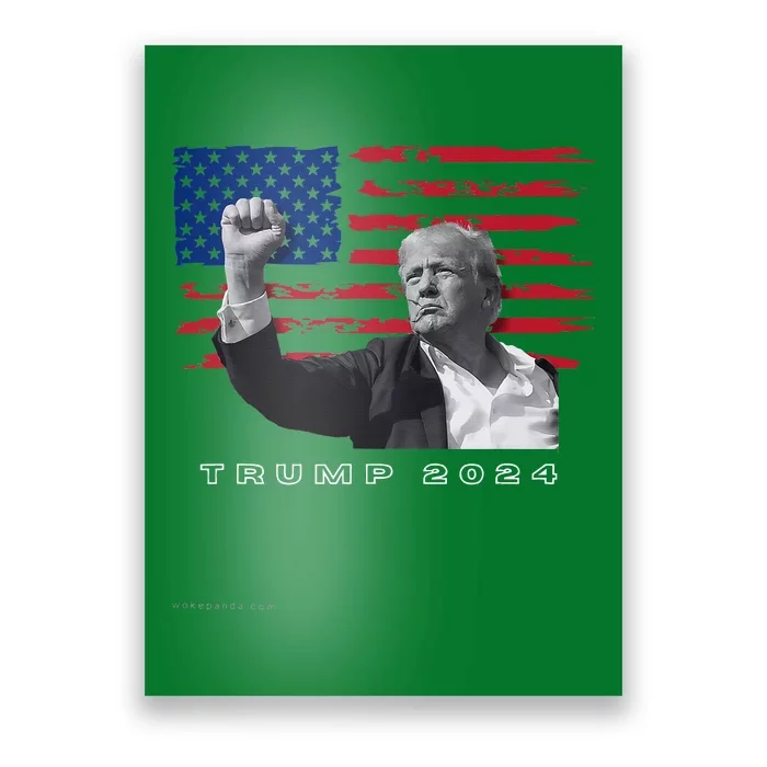 Trump For President 2024 Patriotic Triumph Maga Poster