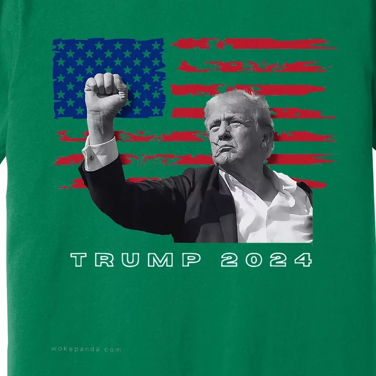 Trump For President 2024 Patriotic Triumph Maga Premium T-Shirt