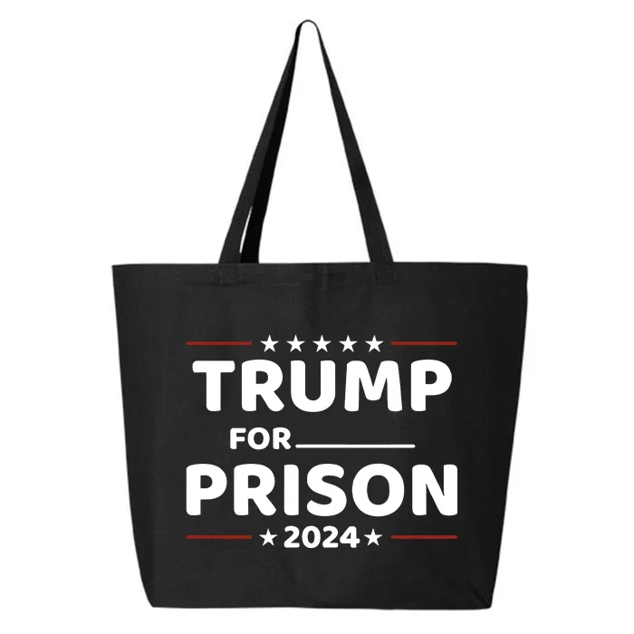 Trump For Prison 2024 Funny Politics 25L Jumbo Tote