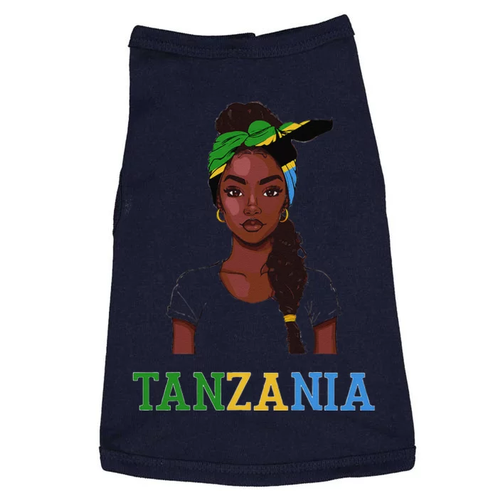 Tanzania Flag Products Souvenirs Uniform Tanzanian Doggie Tank