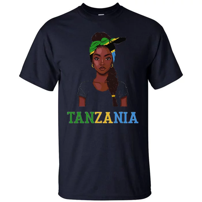 Tanzania Flag Products Souvenirs Uniform Tanzanian Tall T-Shirt