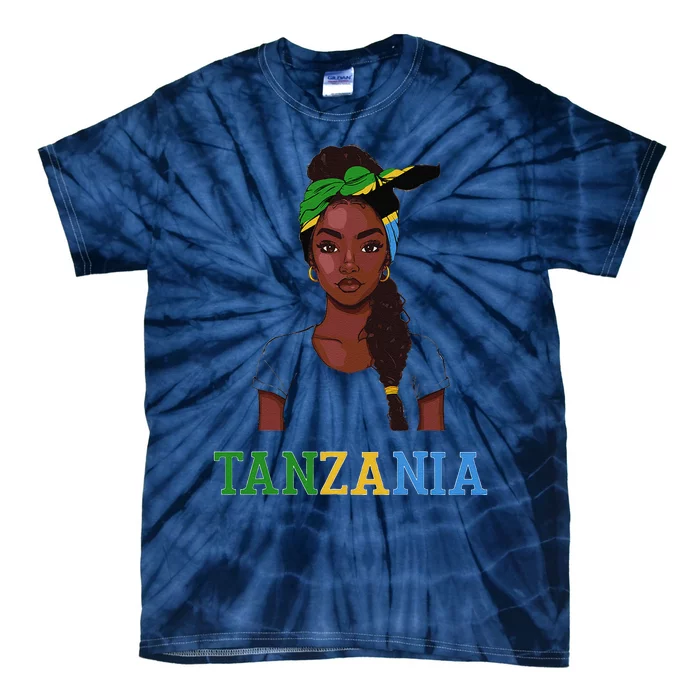 Tanzania Flag Products Souvenirs Uniform Tanzanian Tie-Dye T-Shirt