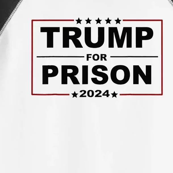 Trump For Prison 2024 Support Trump 4th Of July Toddler Fine Jersey T-Shirt