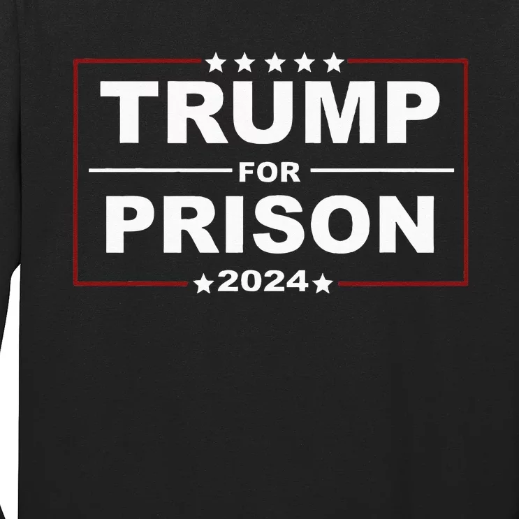 Trump For Prison 2024 Support Trump 4th Of July Long Sleeve Shirt