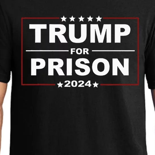 Trump For Prison 2024 Support Trump 4th Of July Pajama Set