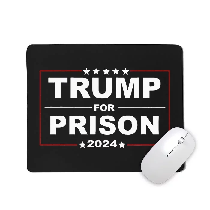 Trump For Prison 2024 Support Trump 4th Of July Mousepad