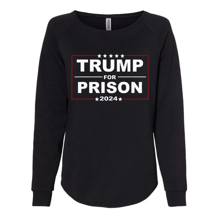 Trump For Prison 2024 Support Trump 4th Of July Womens California Wash Sweatshirt