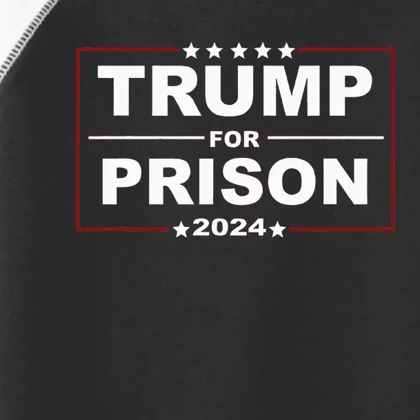 Trump For Prison 2024 Support Trump 4th Of July Toddler Fine Jersey T-Shirt