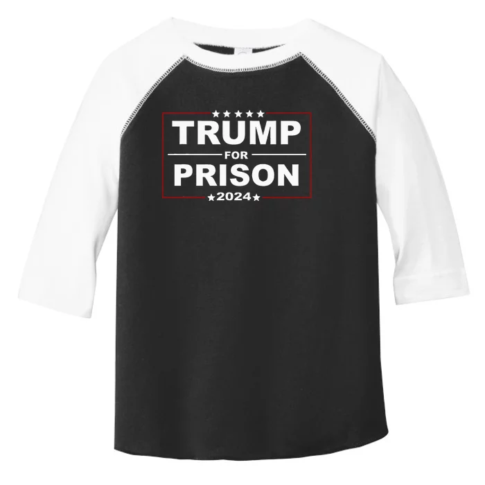 Trump For Prison 2024 Support Trump 4th Of July Toddler Fine Jersey T-Shirt