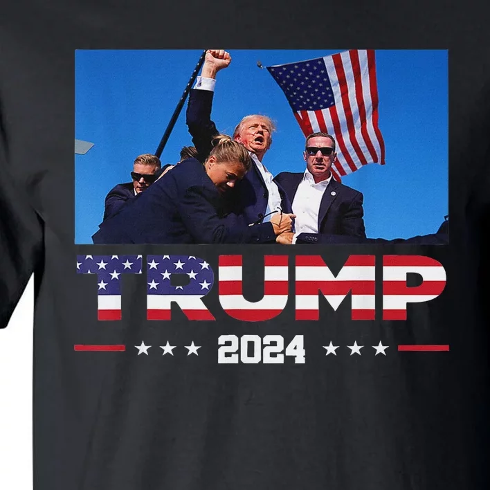 Trump Fist Pump Pride 2024 Tall T-Shirt