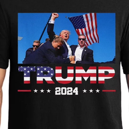 Trump Fist Pump Pride 2024 Pajama Set