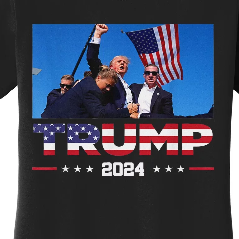 Trump Fist Pump Pride 2024 Women's T-Shirt