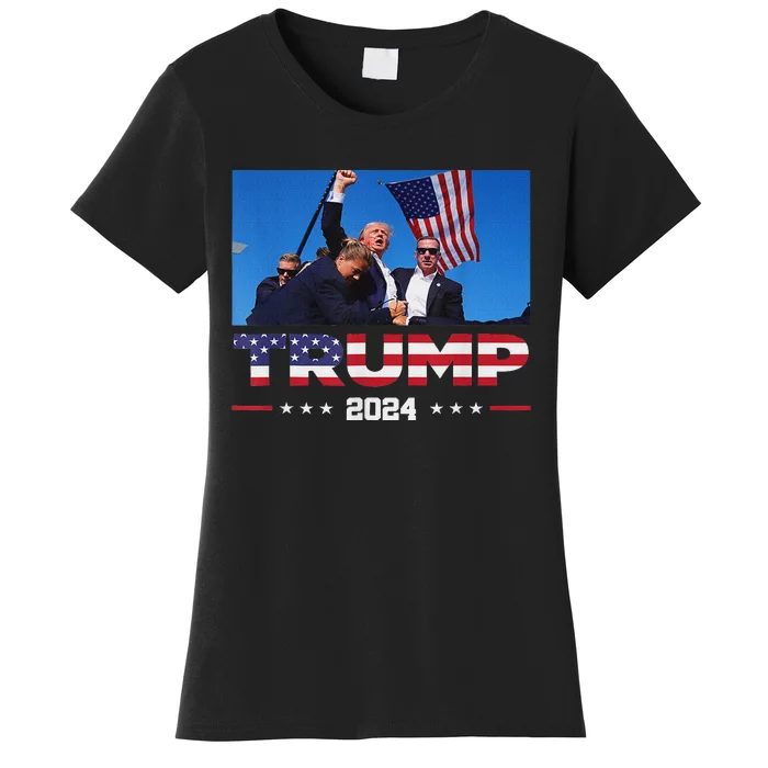 Trump Fist Pump Pride 2024 Women's T-Shirt