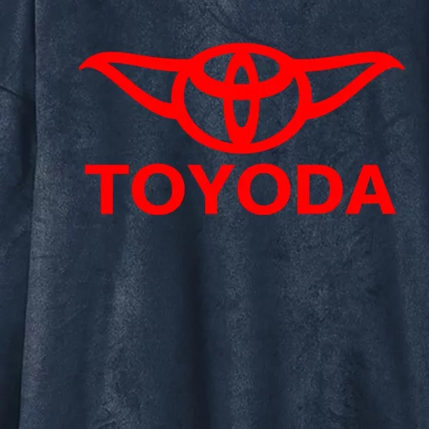 Toyoda Funny Parody Hooded Wearable Blanket