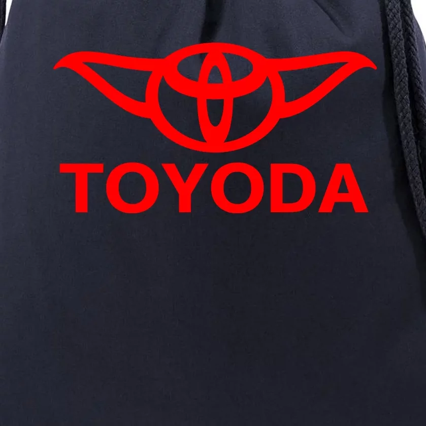 Toyoda Funny Parody Drawstring Bag