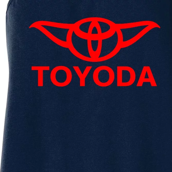 Toyoda Funny Parody Women's Racerback Tank