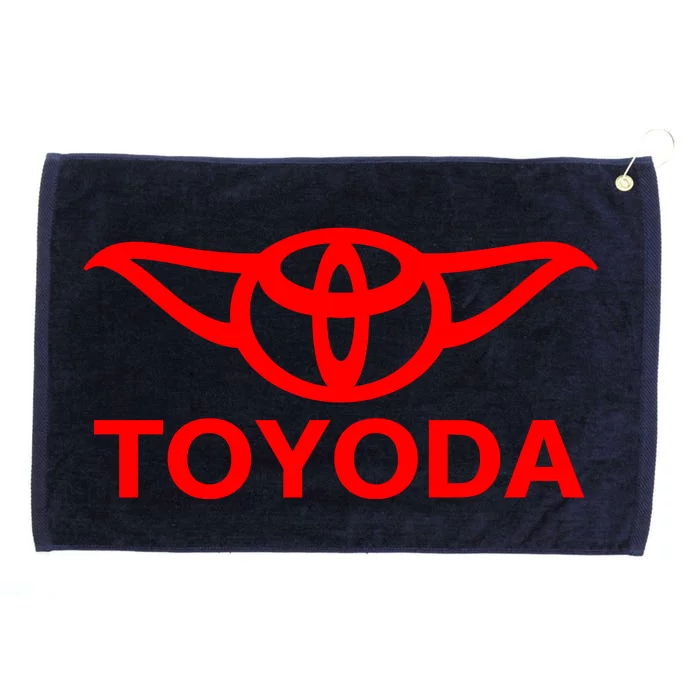 Toyoda Funny Parody Grommeted Golf Towel