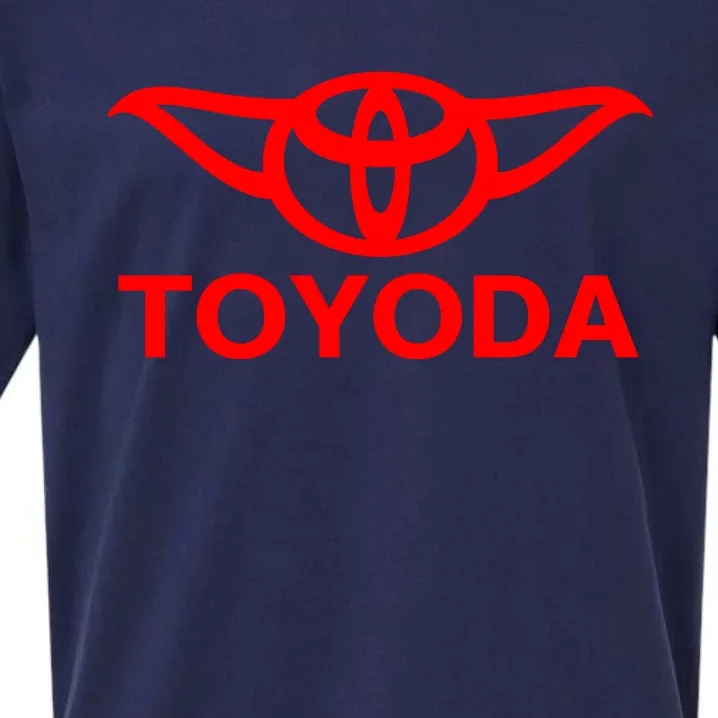 Toyoda Funny Parody Sueded Cloud Jersey T-Shirt