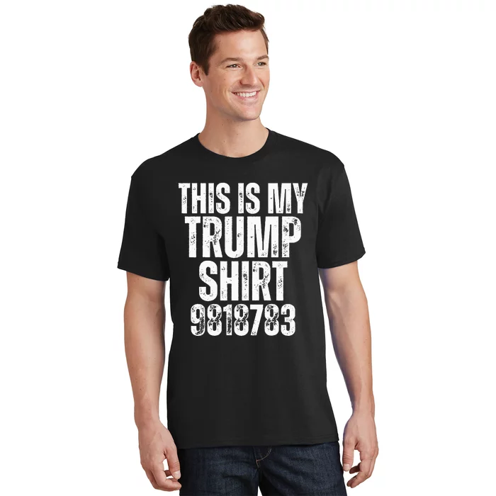 Trump Funny Prison Tee Funny Democrats Liberals ProBiden T-Shirt