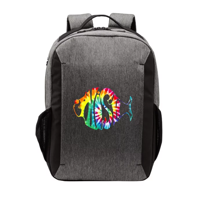 Tie-Dye Fish, Phish-Jam, Fishing Fisherman Vector Backpack