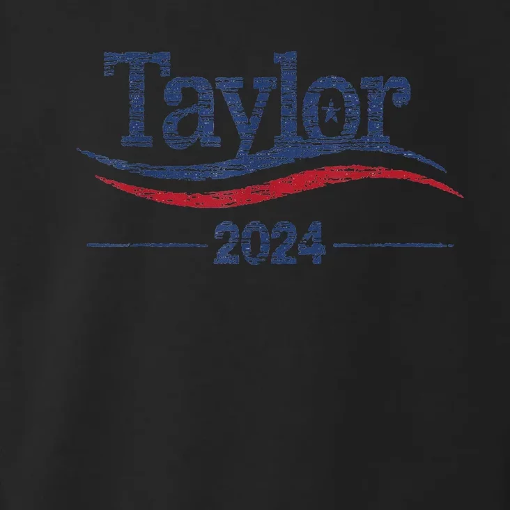 Taylor For President 2024 Bold Campaign Design Toddler Hoodie