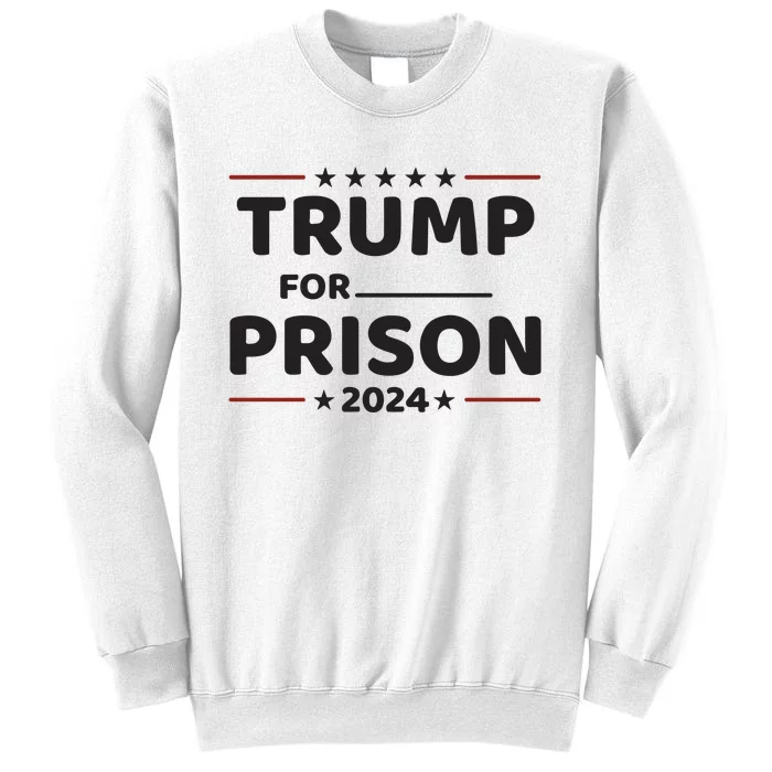 Trump For Prison 2024 Donald Trump Mugshot President Trump Sweatshirt