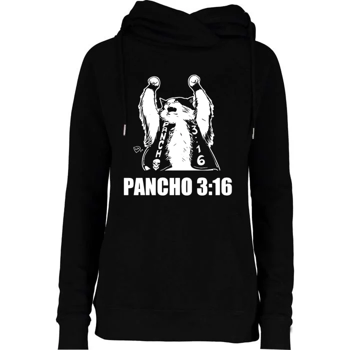 Todd Ferguson Pancho 3 16 Womens Funnel Neck Pullover Hood