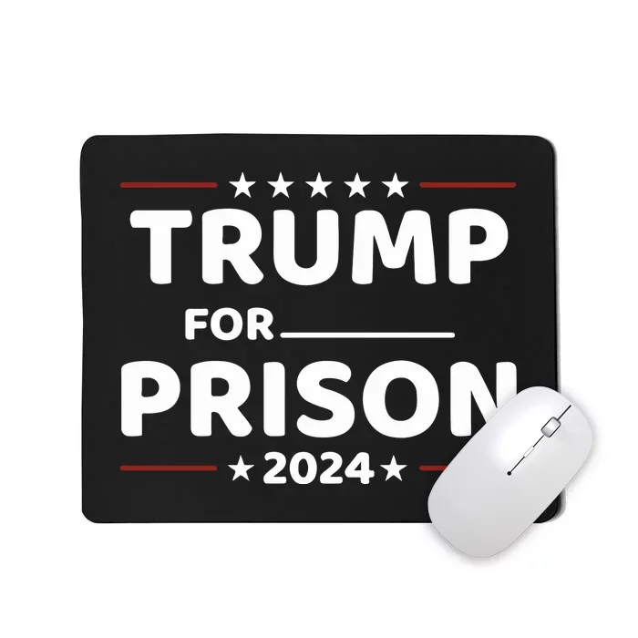 Trump For Prison 2024 Donald Trump Mugshot President Trump Mousepad