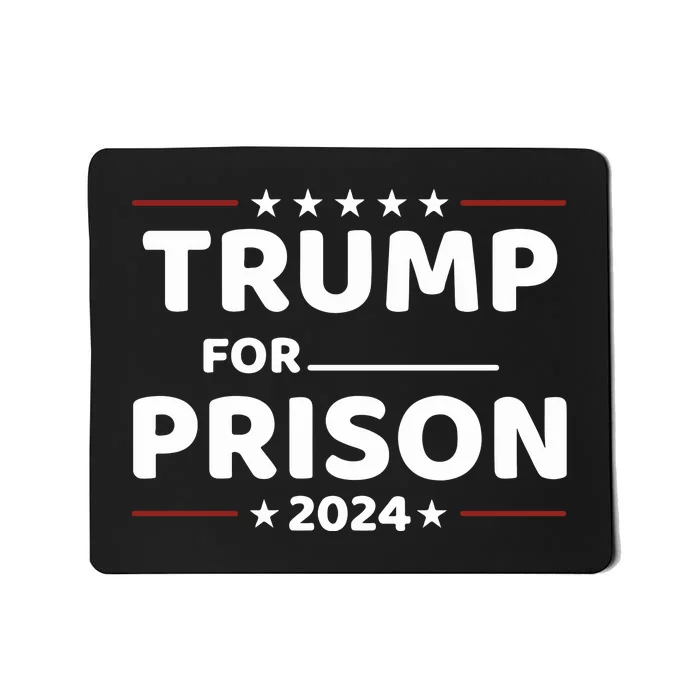 Trump For Prison 2024 Donald Trump Mugshot President Trump Mousepad