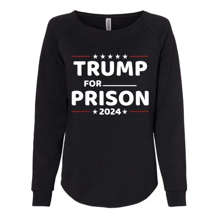 Trump For Prison 2024 Donald Trump Mugshot President Trump Womens California Wash Sweatshirt