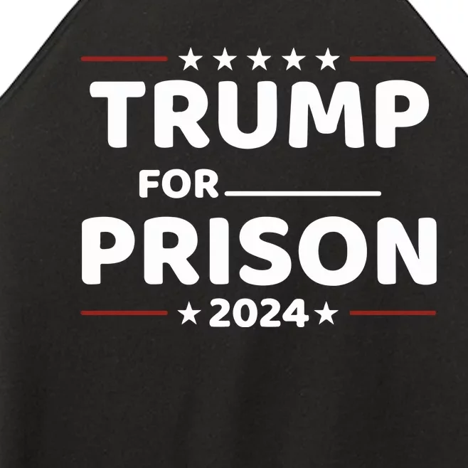 Trump For Prison 2024 Donald Trump Mugshot President Trump Women’s Perfect Tri Rocker Tank